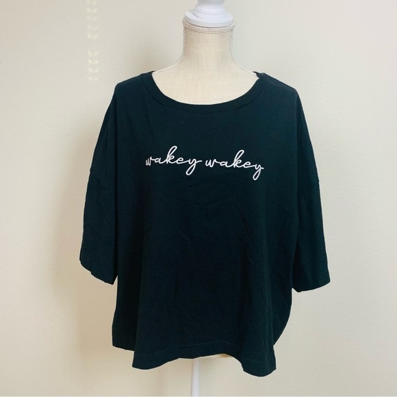 Wakey Wakey Black Top - Picture 5 of 9